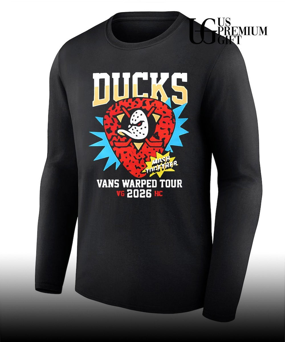 Anaheim Ducks x Vans Warped Tour 2026 shirt