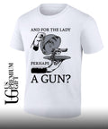 And for the lady Perhaps a gun shirt
