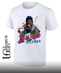 Andre Dawson Chicago Cubs MLB signature caricature shirt