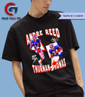 Andre Reed and Thurman Thomas Aerial and Ground signature shirt