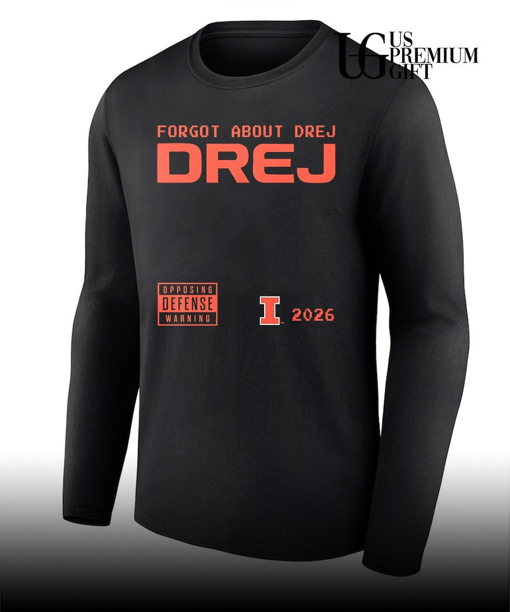 Andrej Stojakovic Forgot about Drej Illinois Fighting Illini basketball 2026 shirt