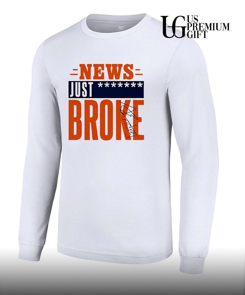Andrej Stojakovic Illinois Fighting Illini News Just Broke signature shirt