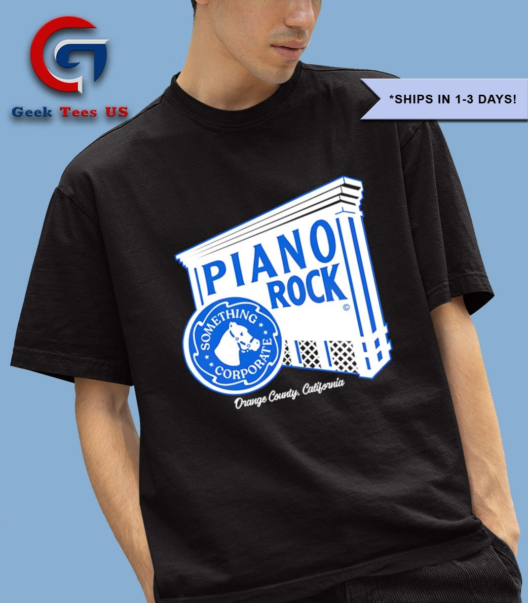 Andrew Mcmahon something corporate piano rock shirt
