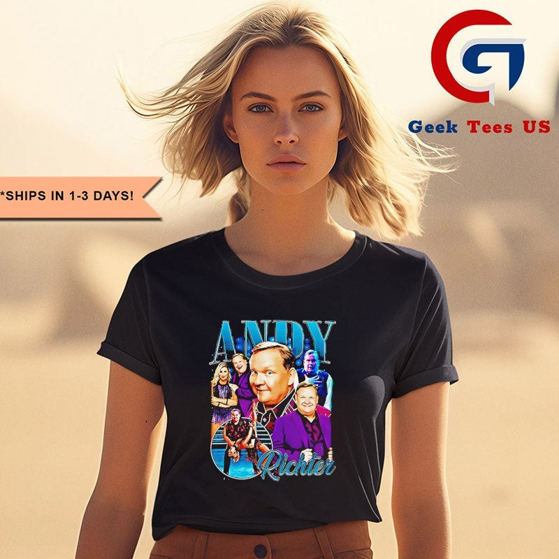 Andy Richter and Emma Slater dancing with the stars graphic shirt