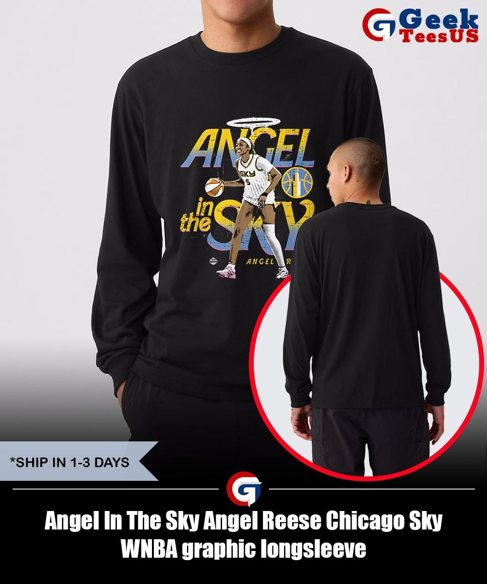 Angel In The Sky Angel Reese Chicago Sky WNBA graphic shirt