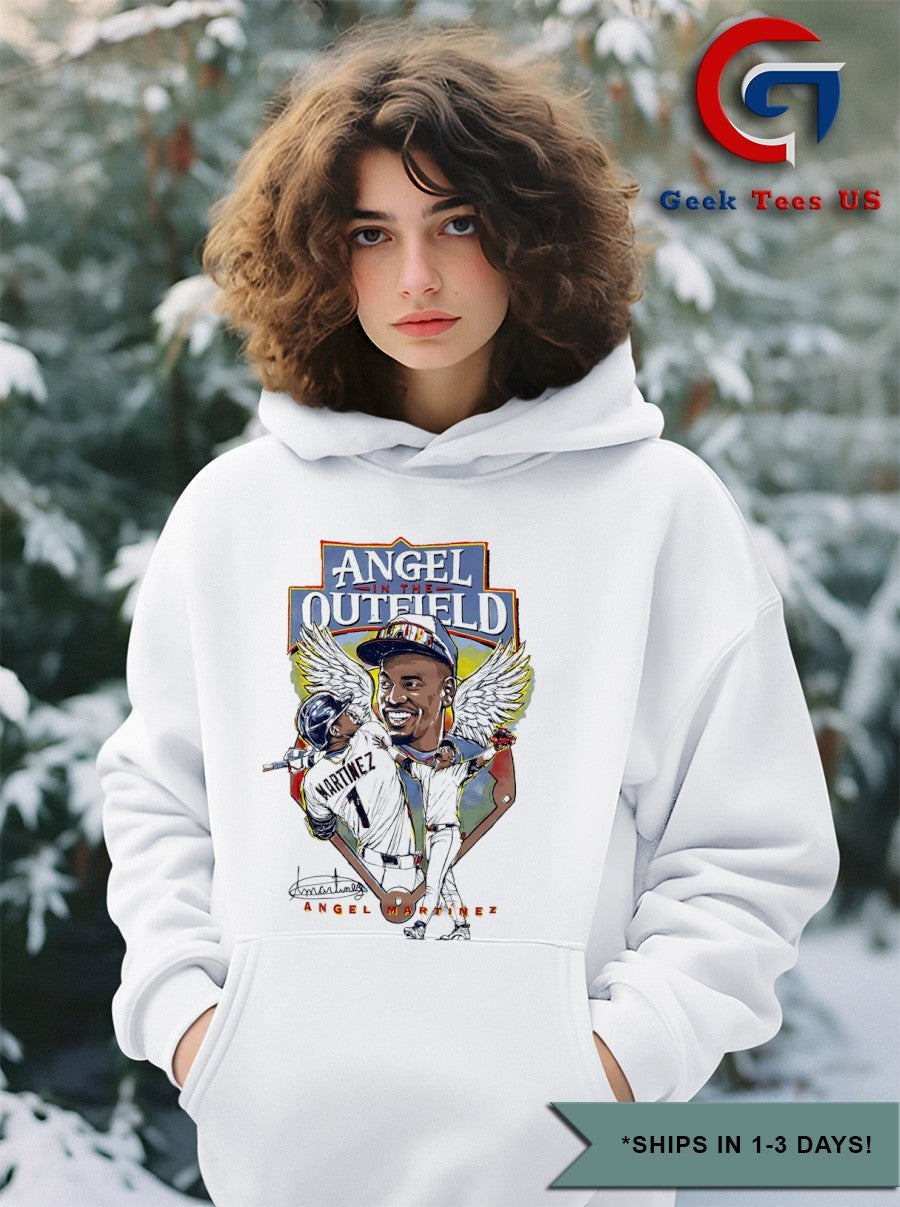 Angel Martinez Angel in the Outfield Cleveland Guardians shirt
