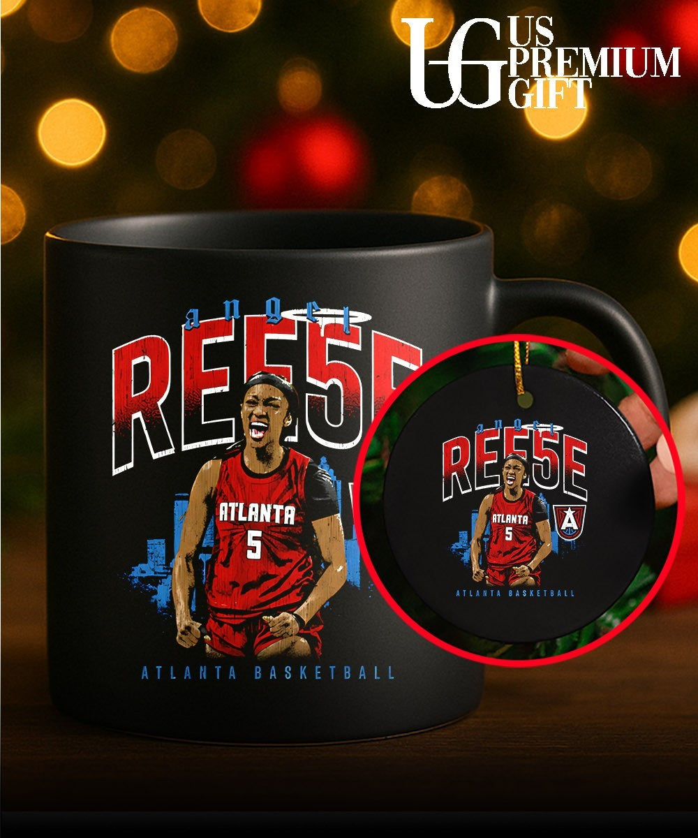 Angel Reese Atlanta Dream WNBA Cityscape graphic shirt