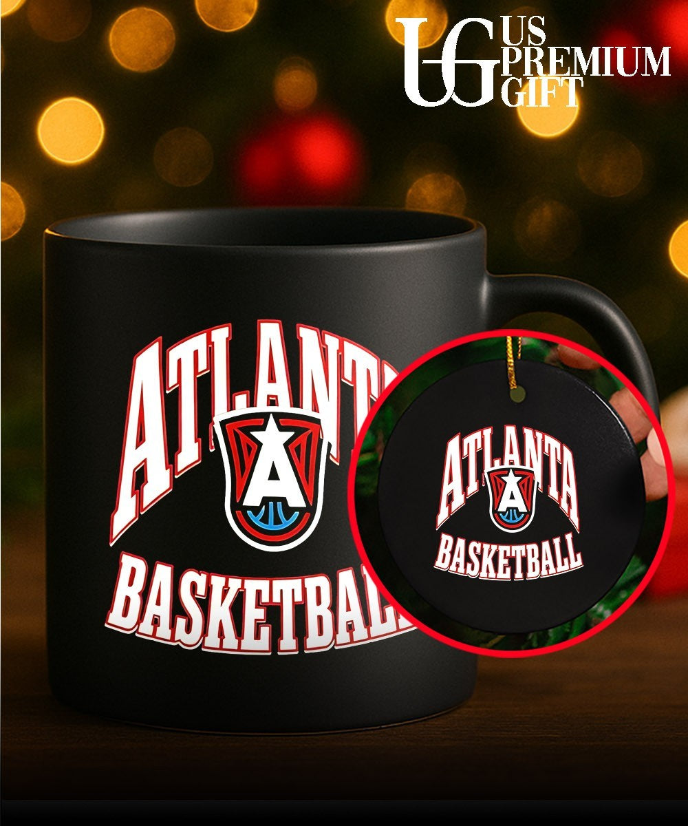 Angel Reese with Atlanta Basketball 2026 logo shirt