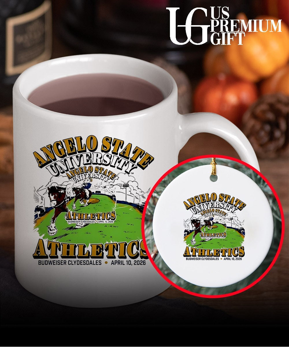 Angelo State University Athletics Budweiser Clydesdales 2026 shirt