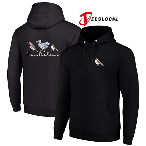 Animal FDT Flicker Dodo Titmouse graphic shirt