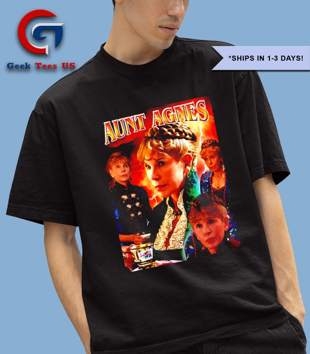 Annoyed Aunt Agnes the Gilded Age graphic shirt