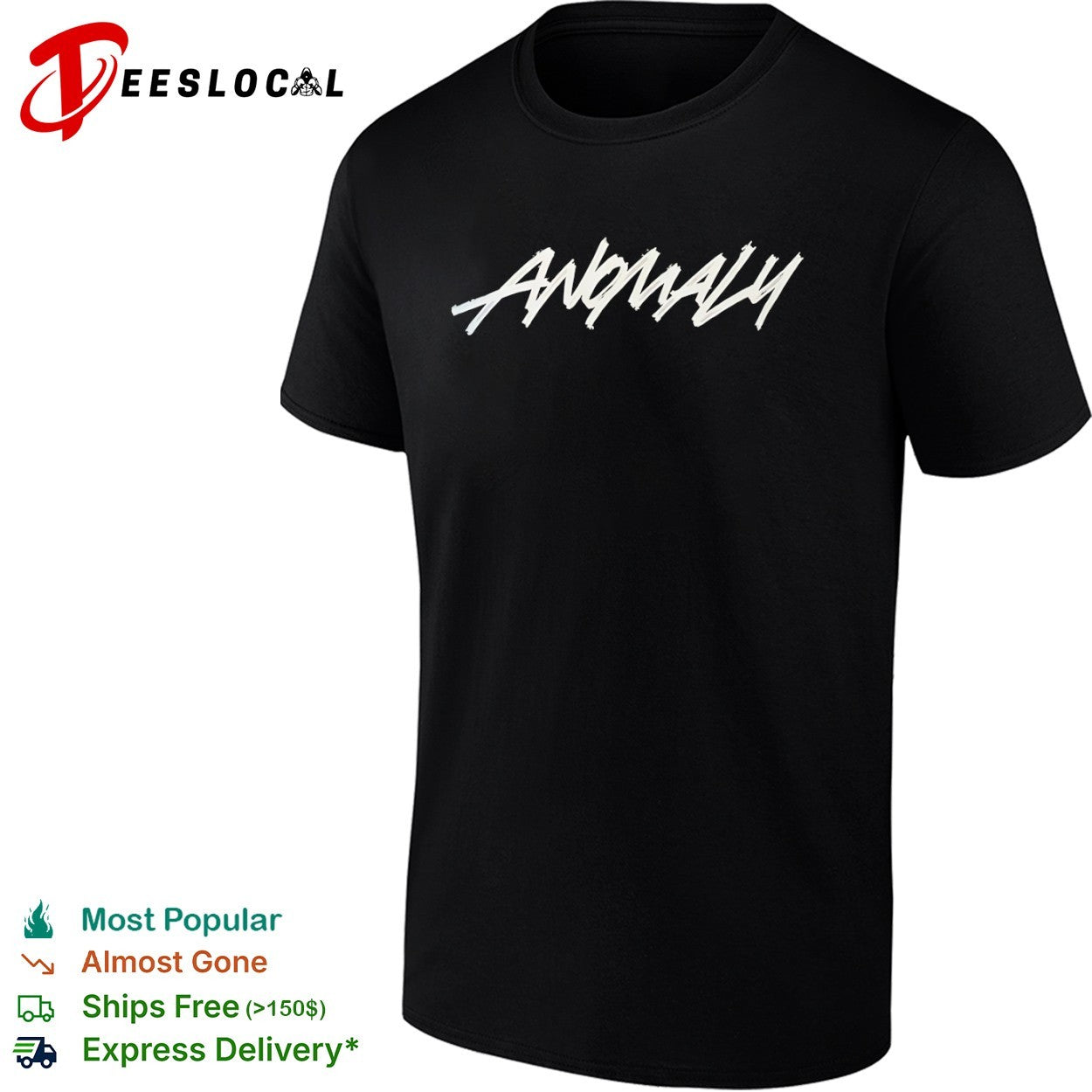 Anomaly Script Logo Streetwear shirt
