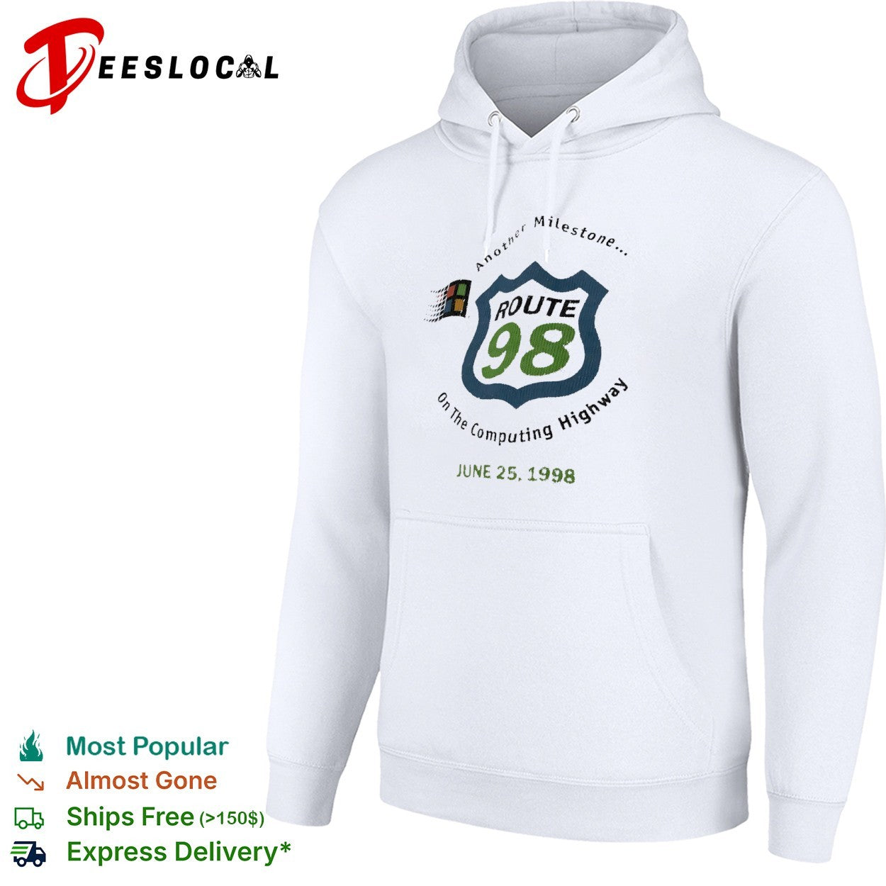 Another milestone Route 98 on the Computing Highway shirt