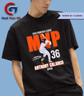 Anthony Calarco 2025 Frontier League MVP Schaumburg Boomers baseball signature T-shirt