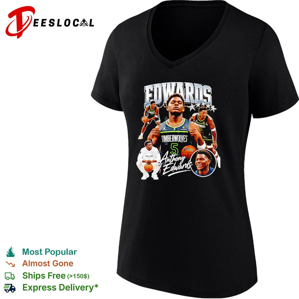 Anthony Edwards Minnesota Timberwolves shirt