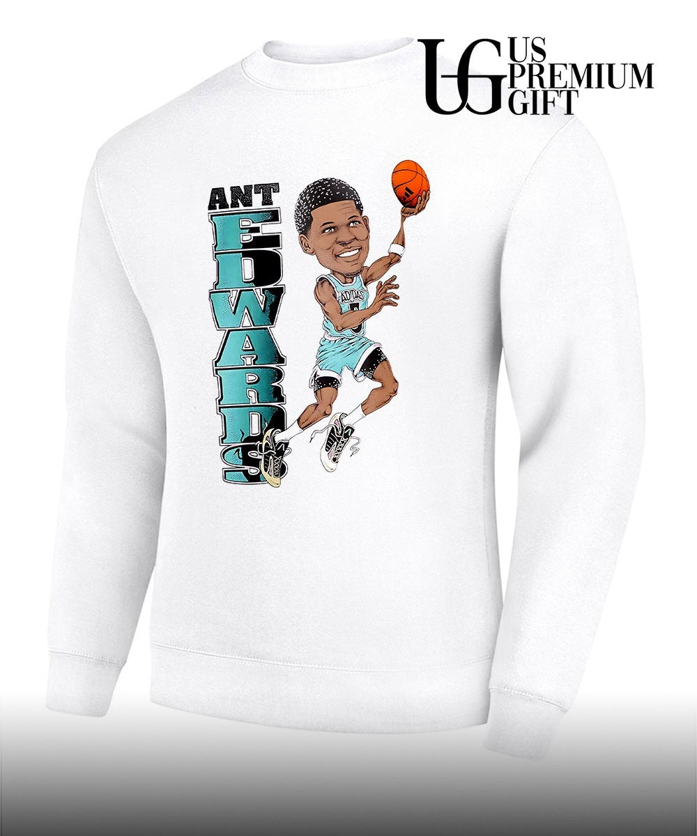 Anthony Edwards Minnesota Timberwolves NBA Easter Youth caricature shirt