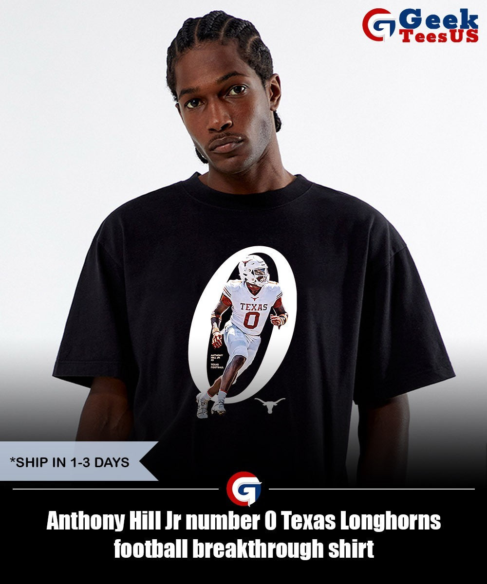 Anthony Hill Jr number 0 Texas Longhorns football breakthrough shirt