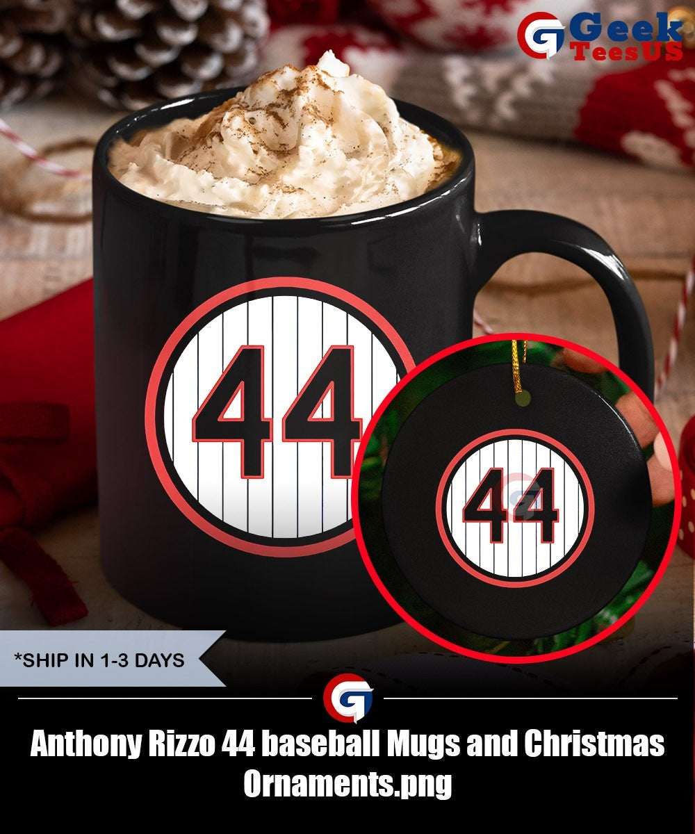 Anthony Rizzo 44 baseball shirt