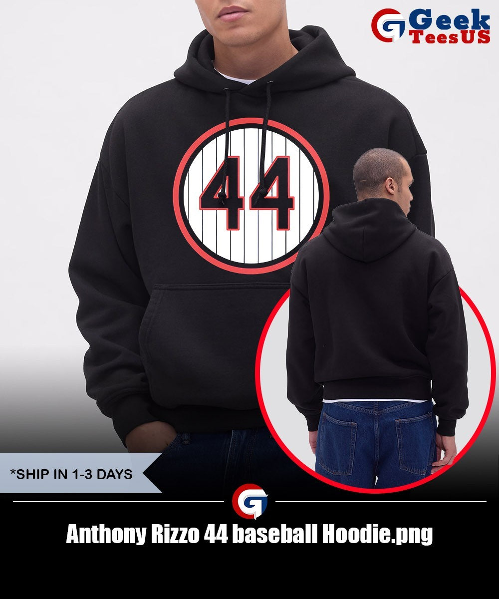 Anthony Rizzo 44 baseball shirt