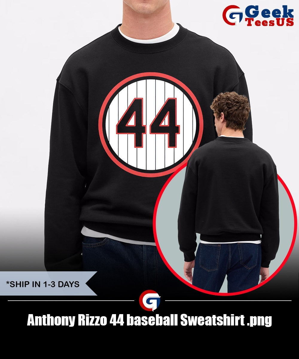 Anthony Rizzo 44 baseball shirt
