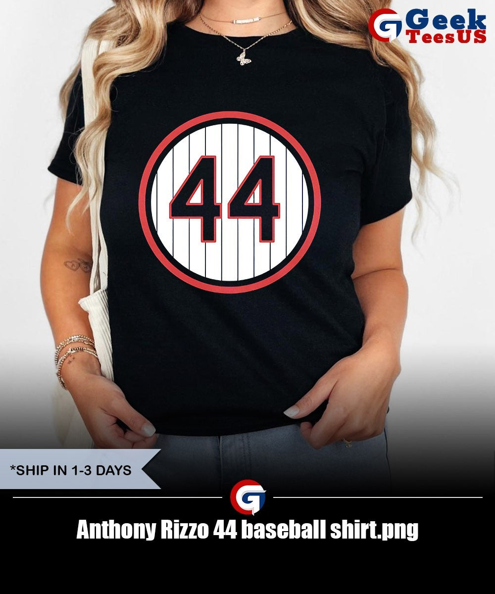 Anthony Rizzo 44 baseball shirt