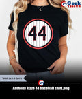 Anthony Rizzo 44 baseball shirt
