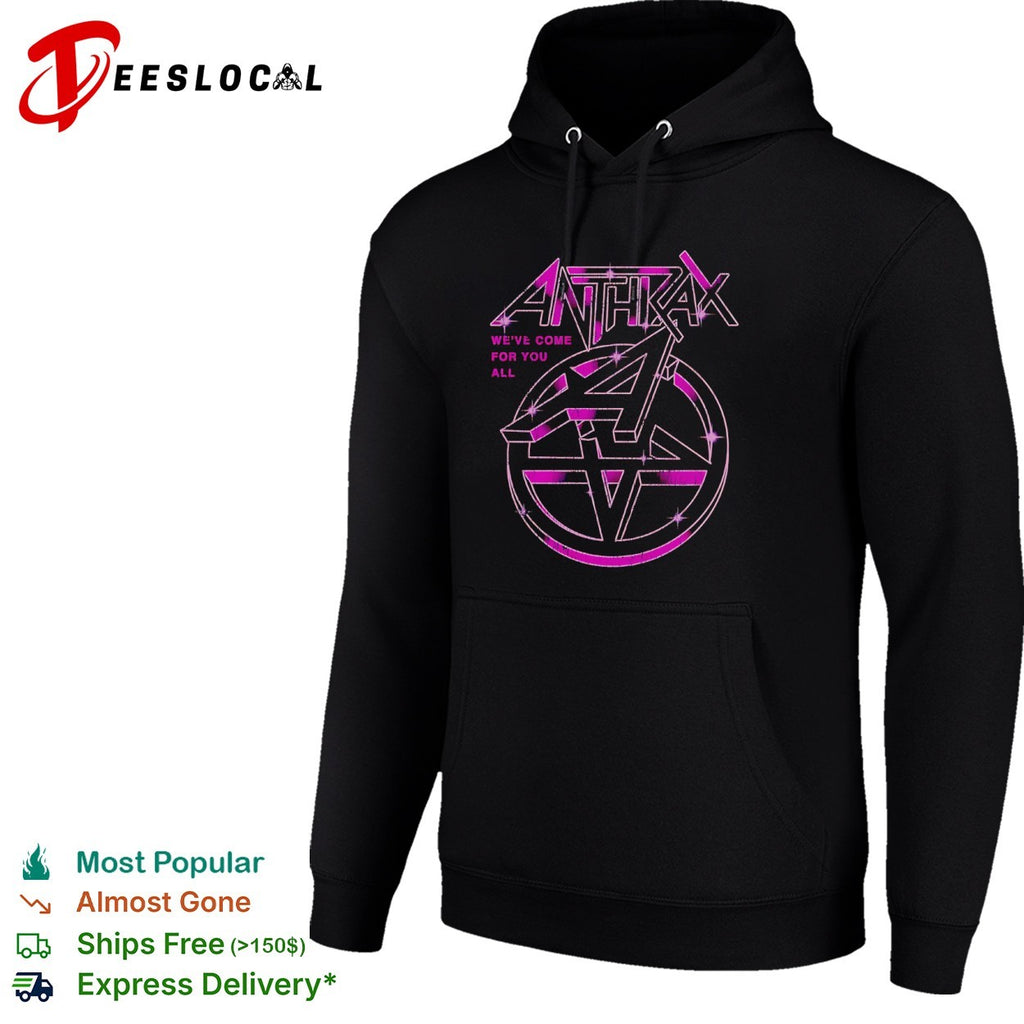 Anthrax We’ve Come for You All Distressed Logo shirt