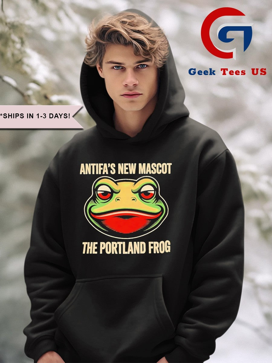 Anti Fascist New mascot The Portland Frog shirt