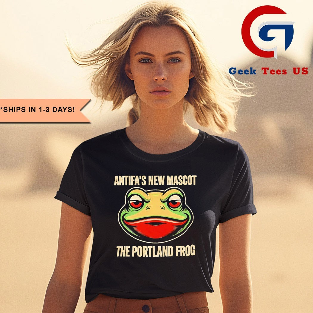 Anti Fascist New mascot The Portland Frog shirt