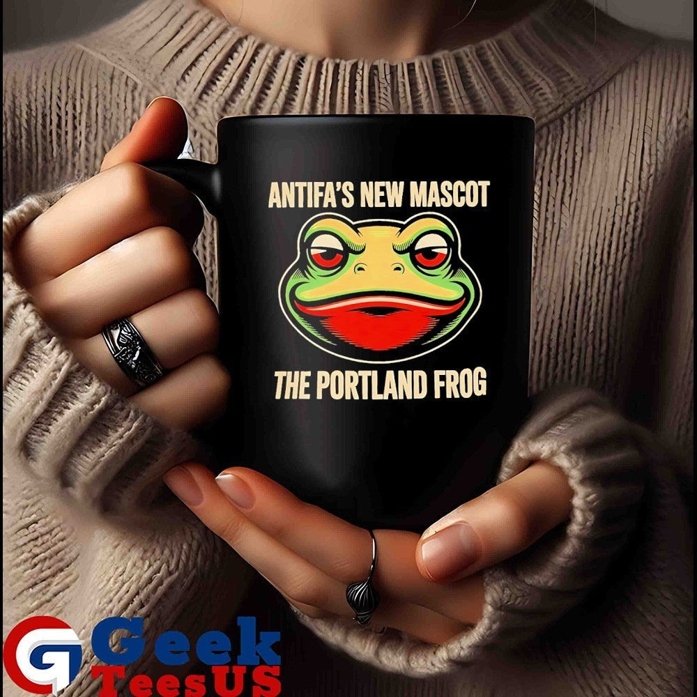 Anti Fascist New mascot The Portland Frog shirt
