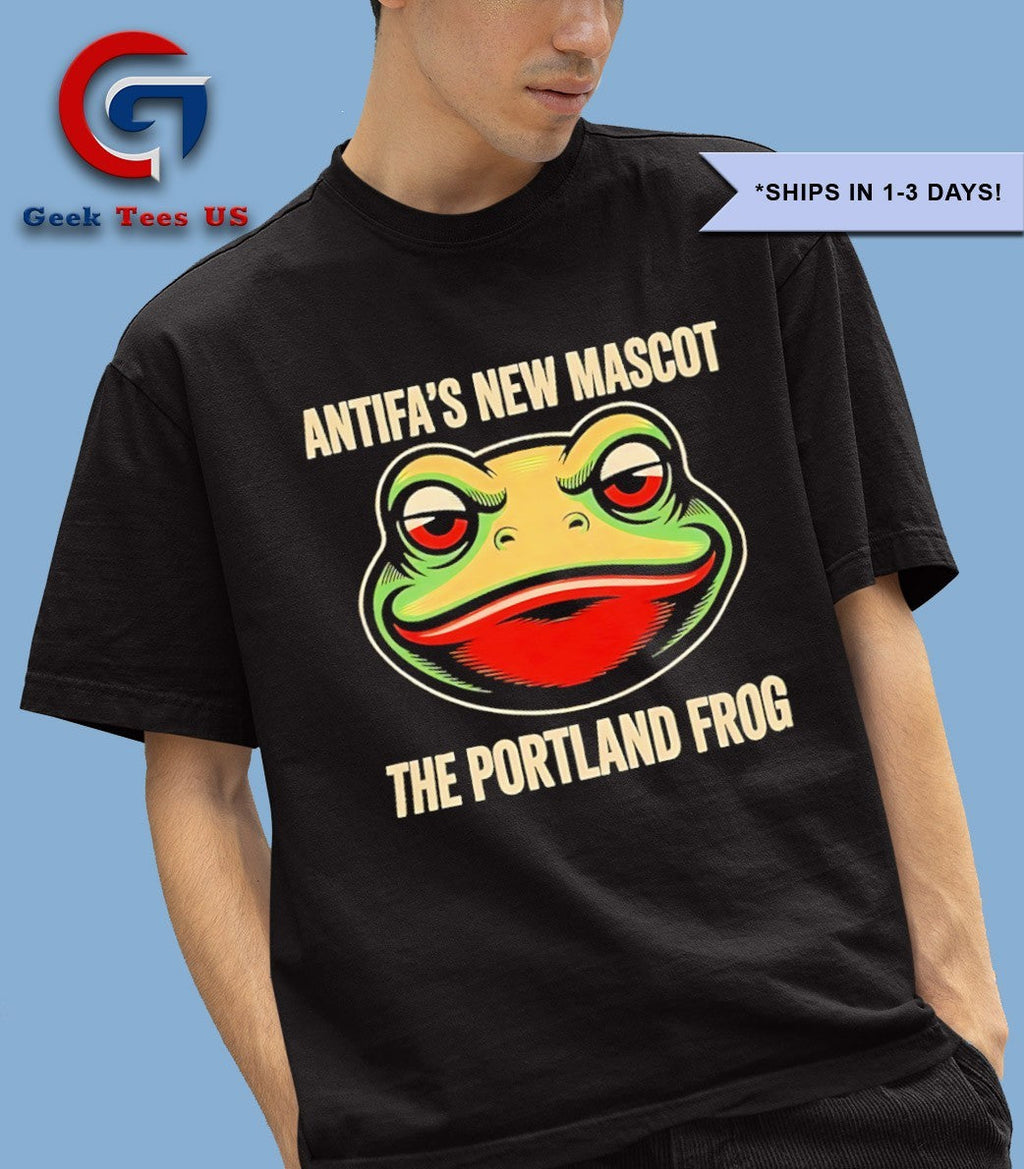 Anti Fascist New mascot The Portland Frog shirt