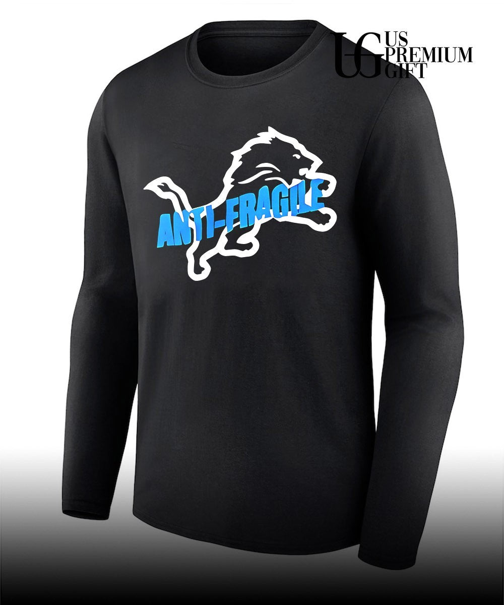Anti-Fragile Detroit Lions logo shirt