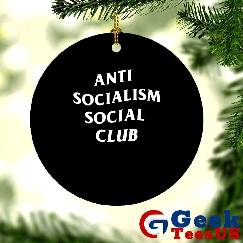 Anti socialism social club shirt