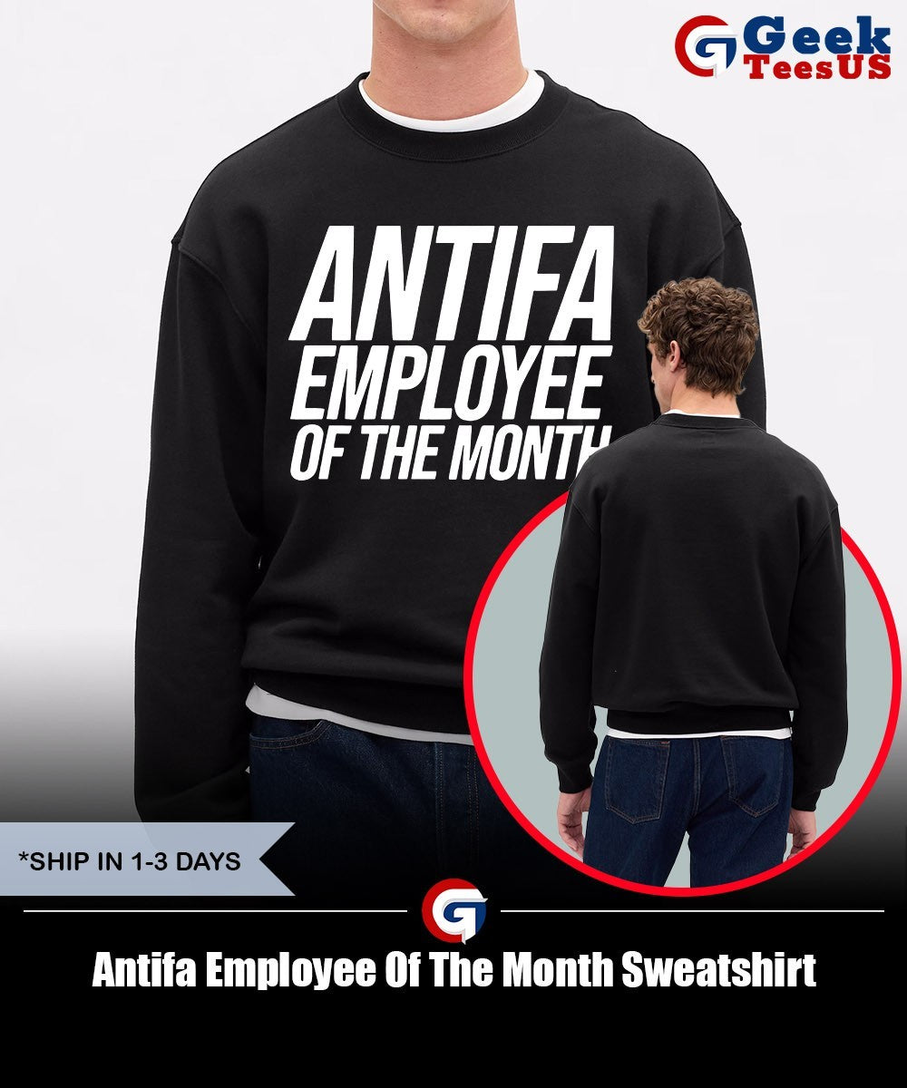 Antifa Employee Of The Month shirt