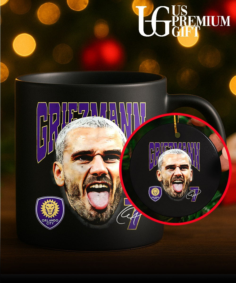 Antoine Griezmann big head Orlando Pride Expression signature shirt
