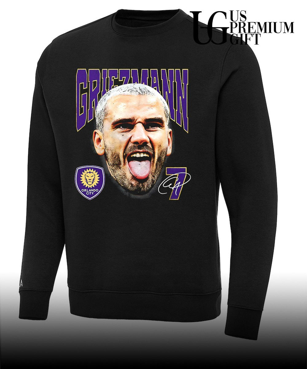 Antoine Griezmann big head Orlando Pride Expression signature shirt