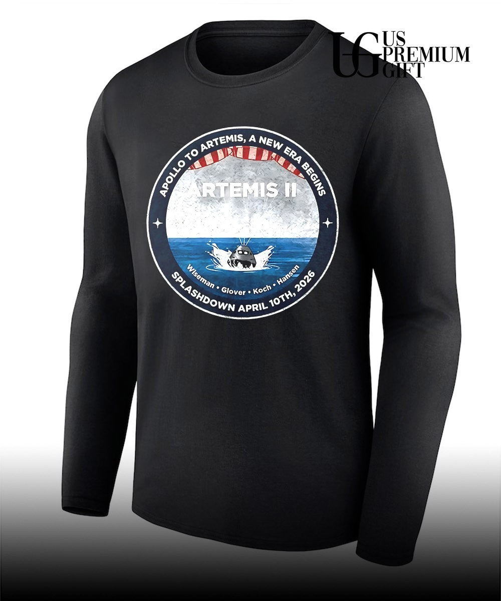 Apollo to Artemis II 2026 shirt