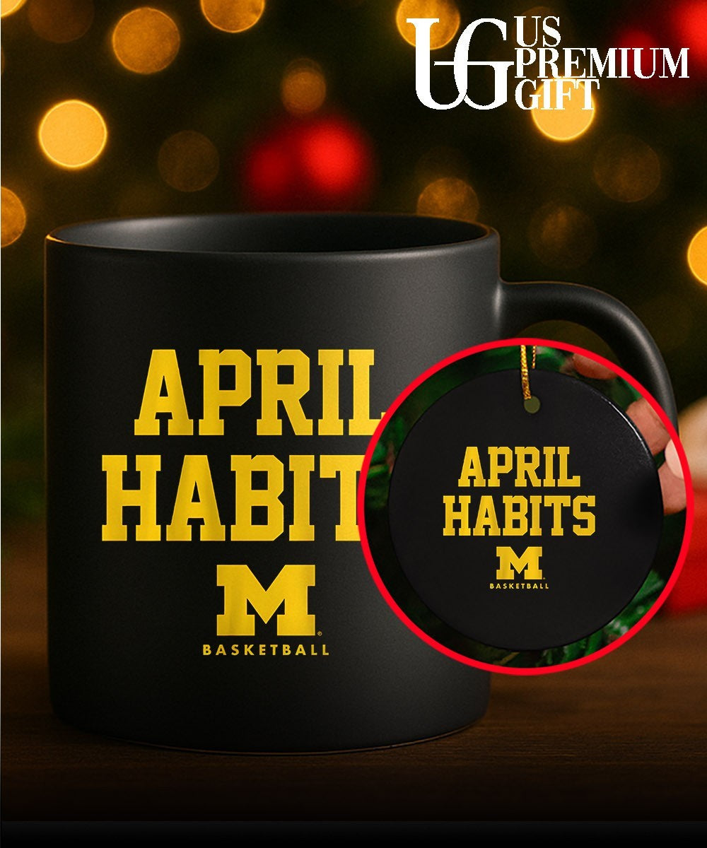 April Habits Michigan Wolverines men’s basketball shirt