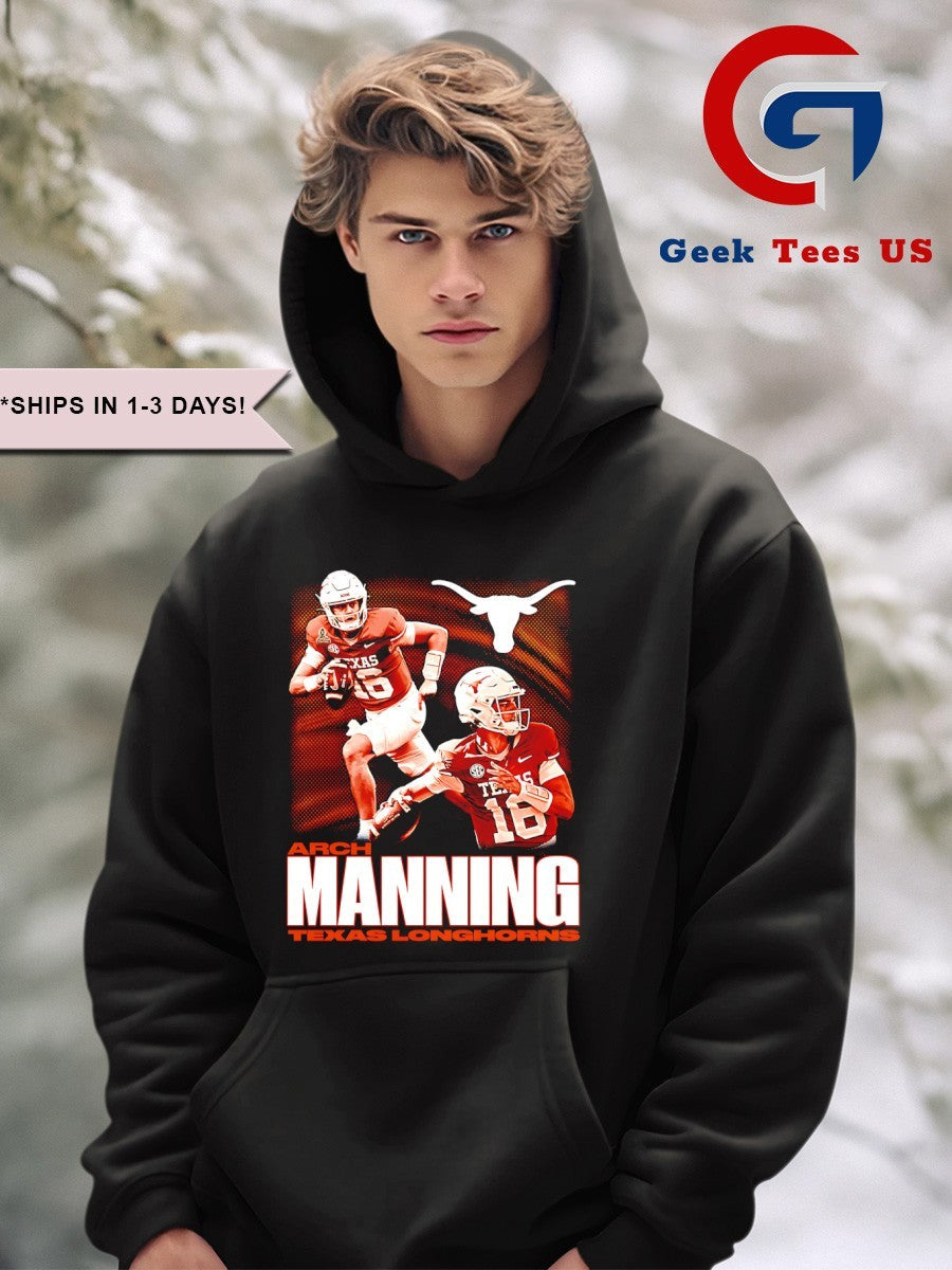 Arch Manning Texas Longhorns Football graphic shirt