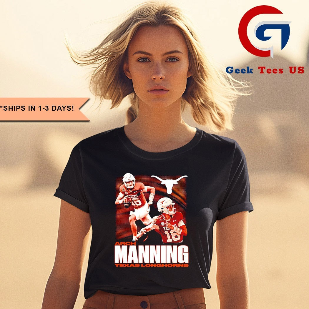 Arch Manning Texas Longhorns Football graphic shirt