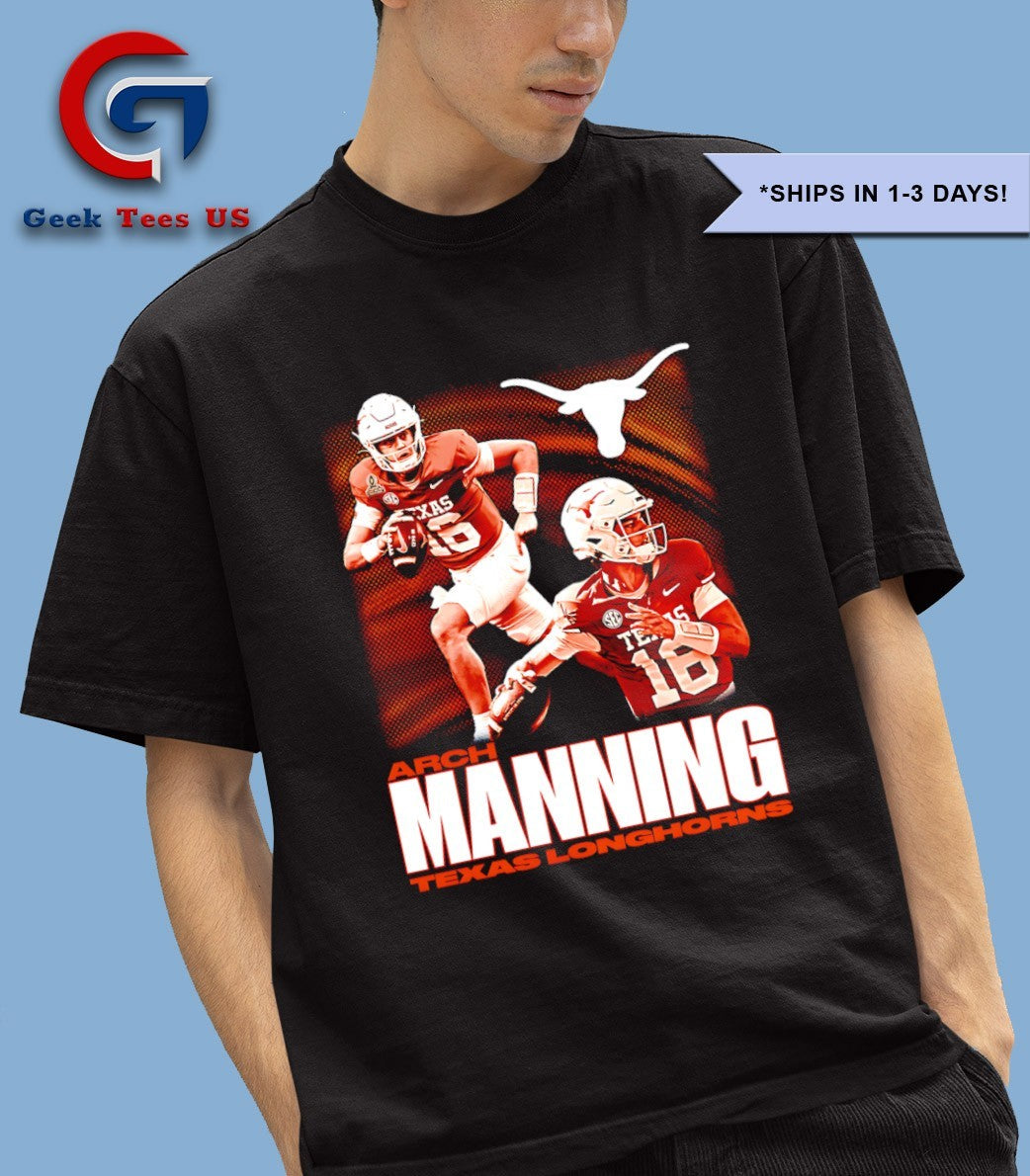 Arch Manning Texas Longhorns Football graphic shirt