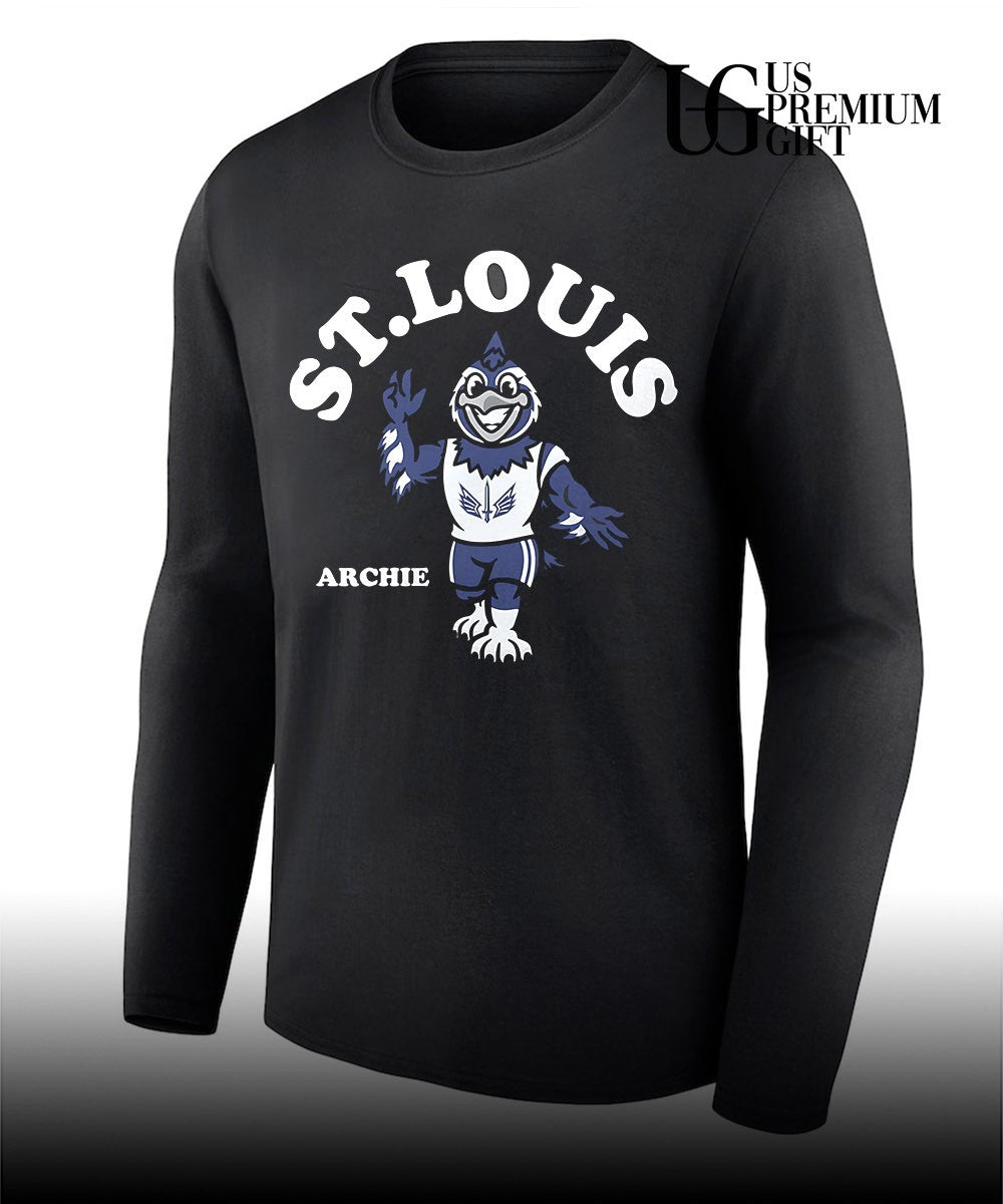 Archie B St. Louis Battlehawks football mascot shirt