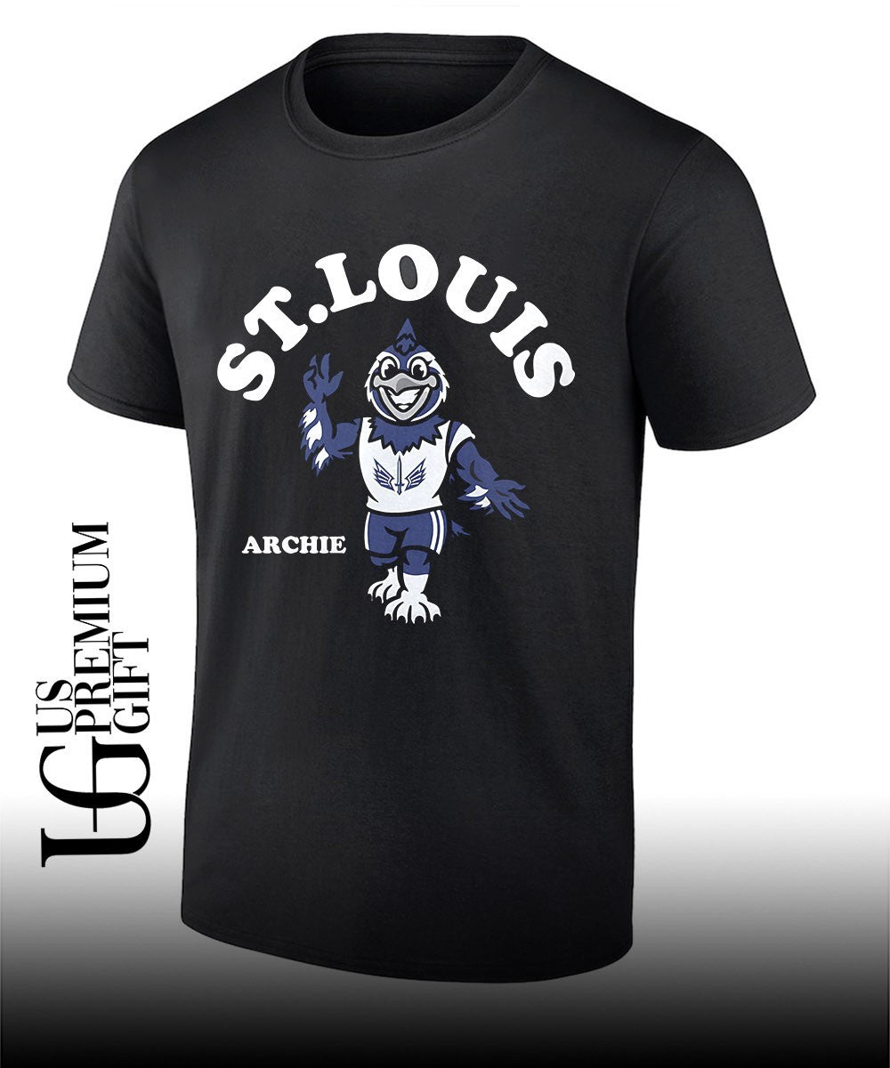 Archie B St. Louis Battlehawks football mascot shirt