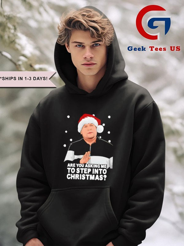 Are you asking me to step into Christmas Gavin and Stacey shirt