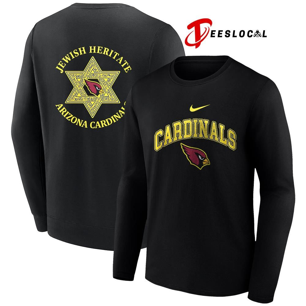 Arizona Cardinals Jewish heritage logo shirt