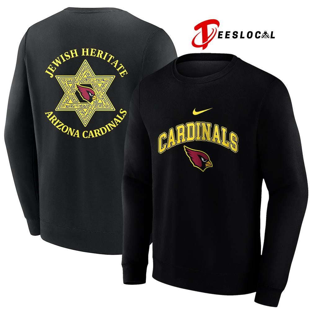 Arizona Cardinals Jewish heritage logo shirt
