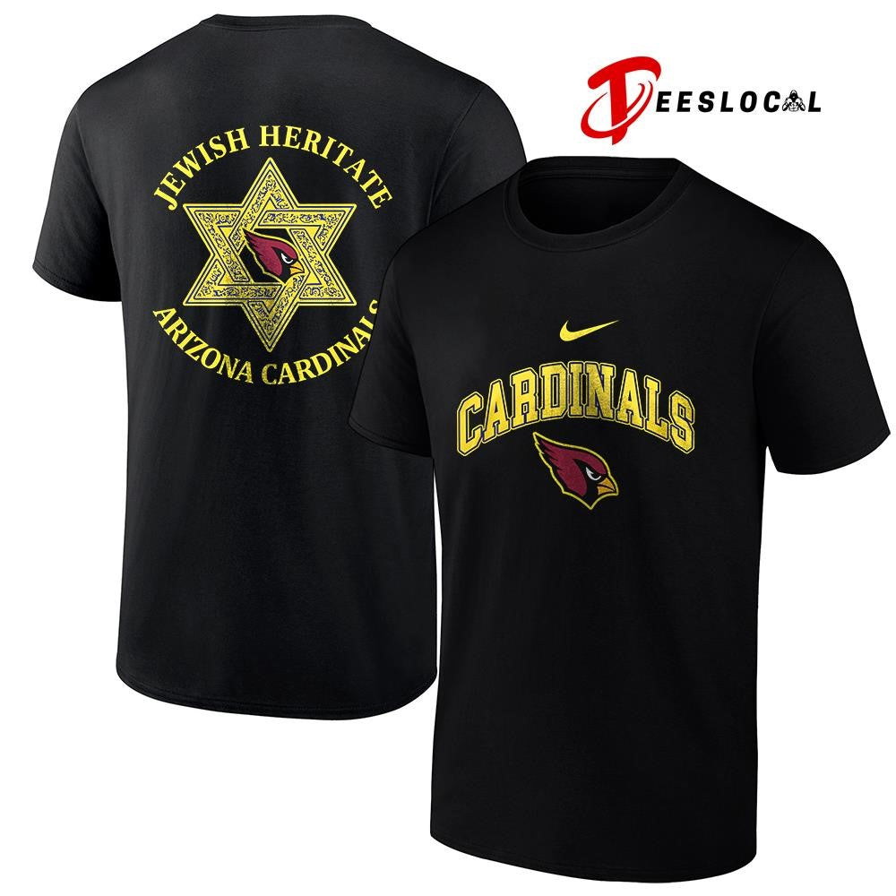 Arizona Cardinals Jewish heritage logo shirt