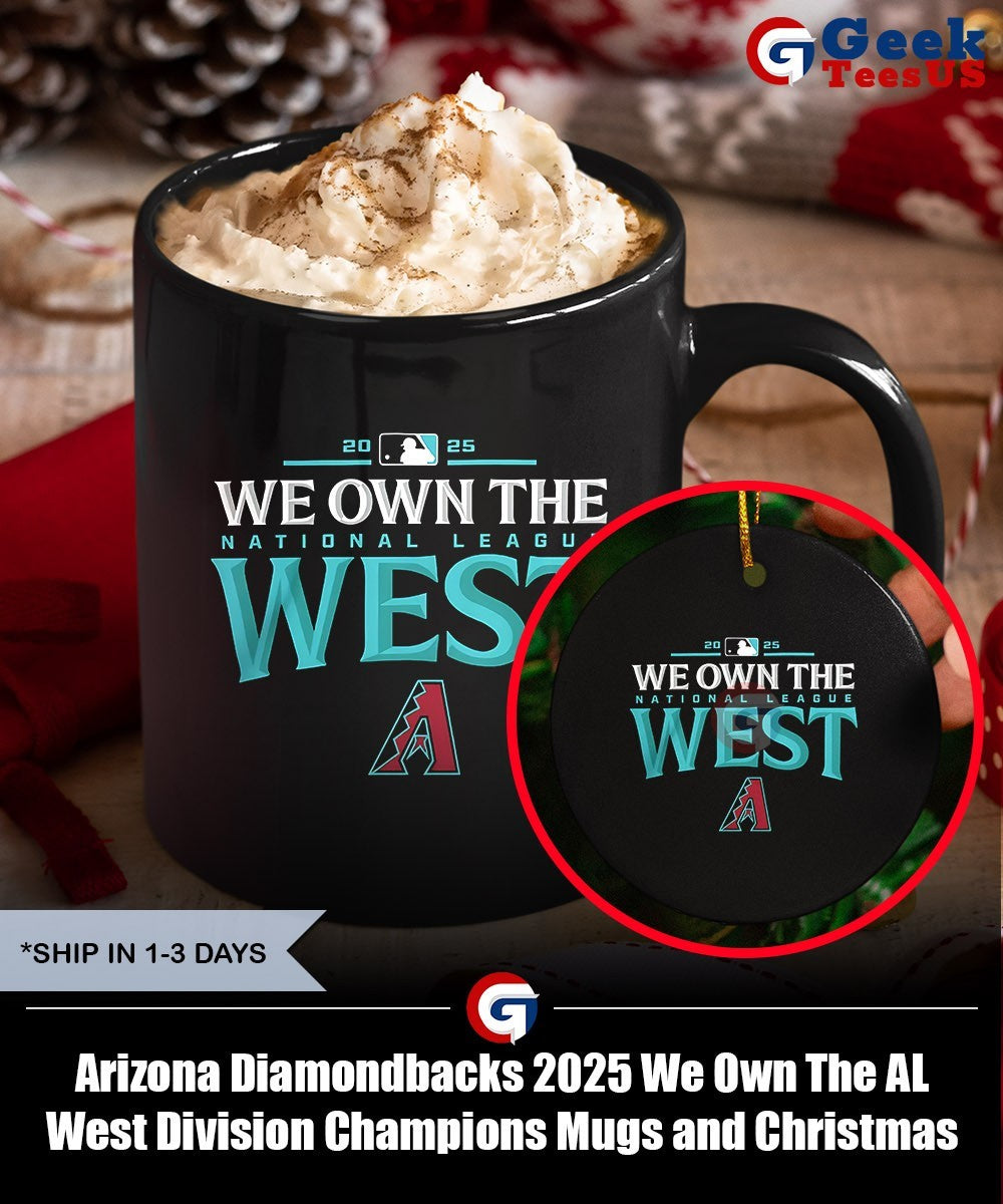 Arizona Diamondbacks 2025 We Own The AL West Division Champions shirt