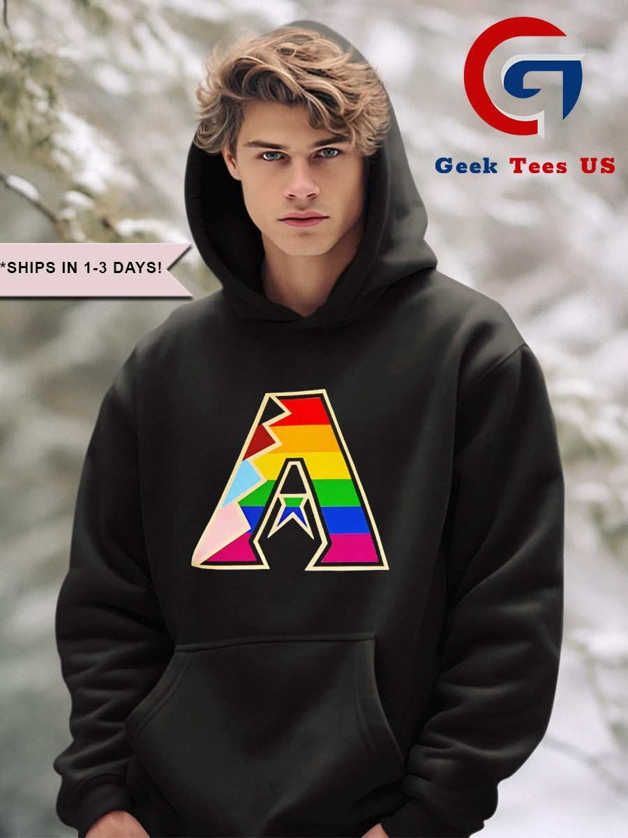 Arizona Diamondbacks Pride 2025 logo shirt