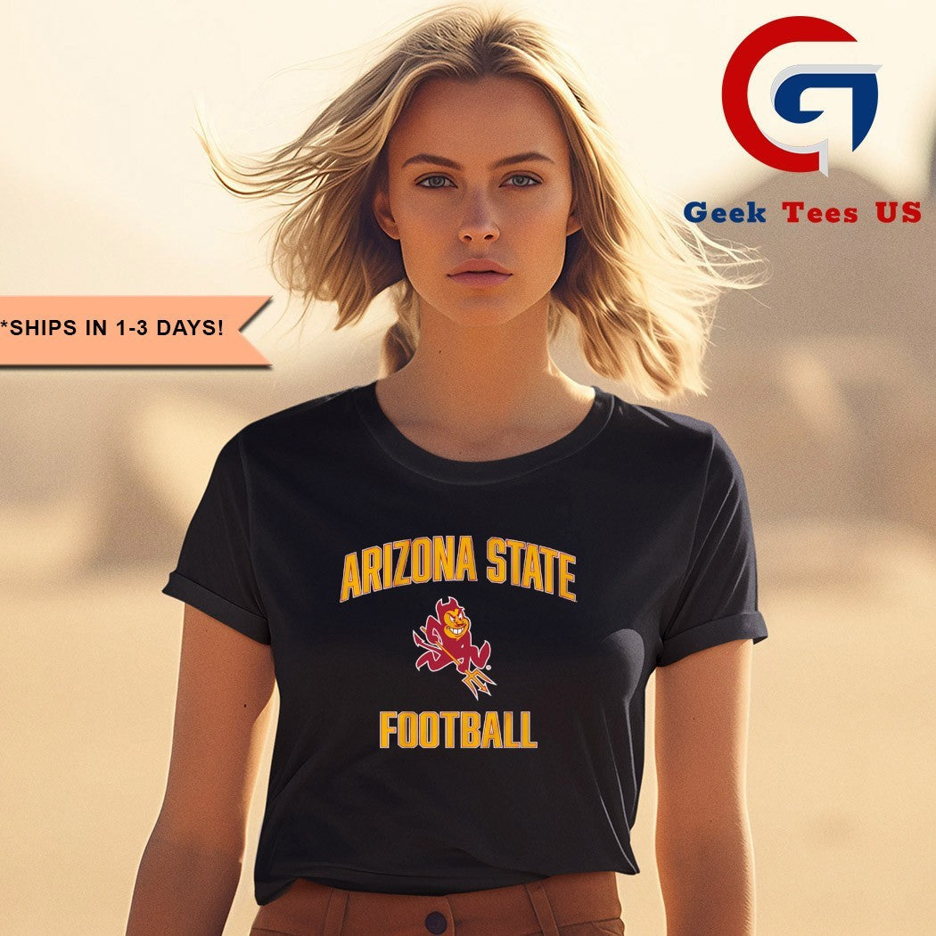 Arizona State Sun Devils football sparky logo shirt